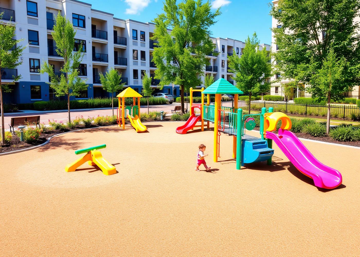 Kids play area at RPS Azalea