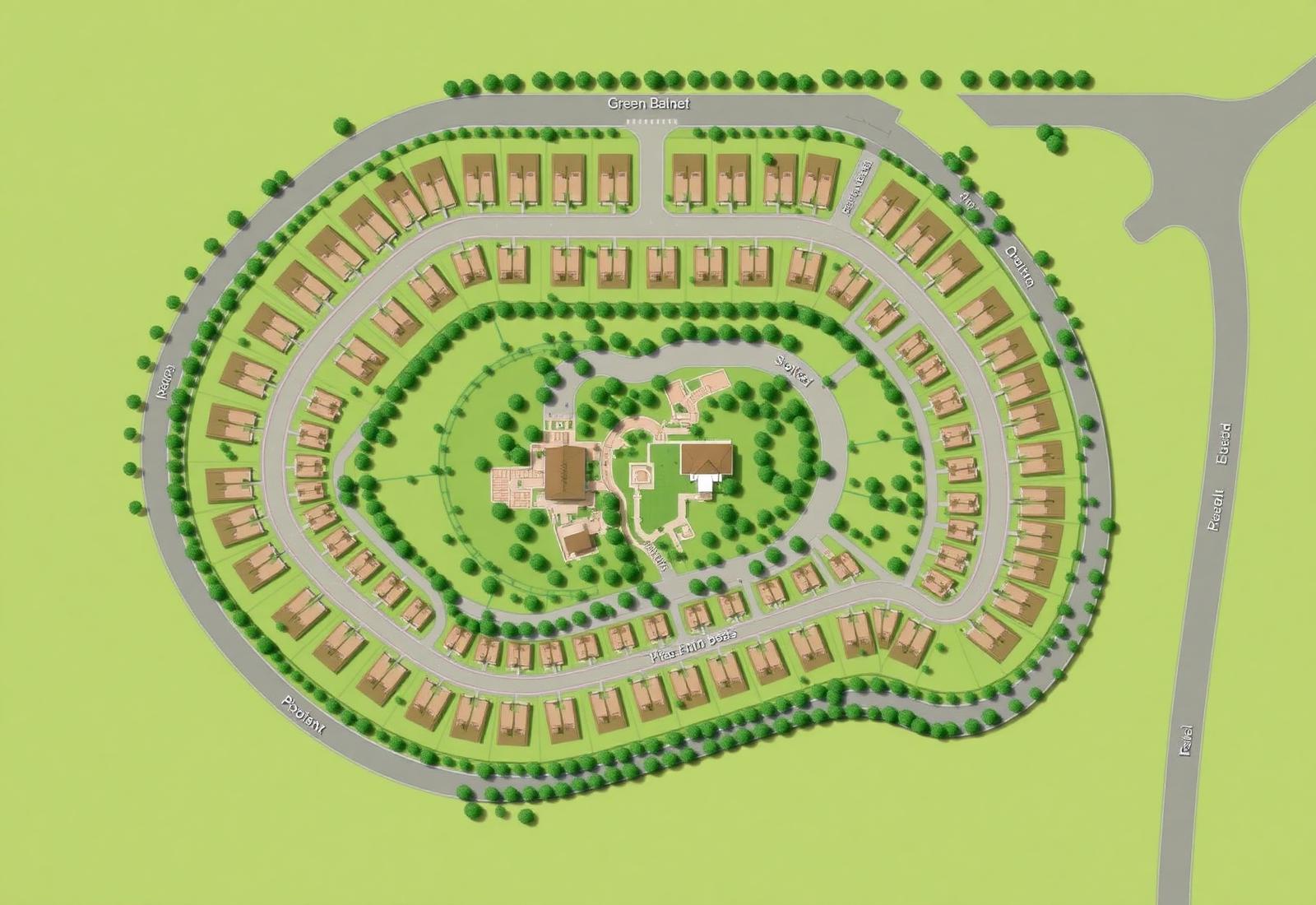 RPS Azalea site plan — master plan illustration